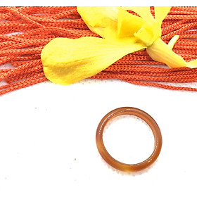 Nhẫn mã não bản nhỏ đủ size 100% đá thiên nhiên