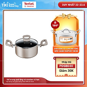 Nồi chống dính đáy từ Tefal Sensations H9104314 18cm (Đồng) - Hàng chính hãng