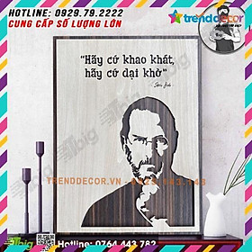 Tranh động lực Gỗ treo tường phòng khách