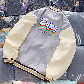 áo khoác bomber Enjog hình thật