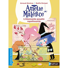 Download sách Sách luyện đọc tiếng Pháp - Amelie Malefice Niveau 1 - L'etonnant poudre rapetissante