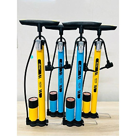 Bơm xe đạp, xe máy thương hiệu Kirito có đầu bơm bóng, bơm đệm 6032B