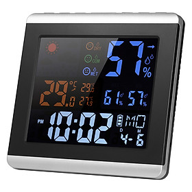 Nhiệt Kế LCD Kỹ Thuật Số Dùng Đo Nhiệt Độ/Độ Ẩm (169 x 163 x 25mm)