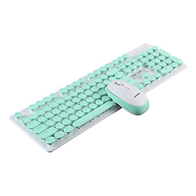 Wireless Keyboard and Mouse Comb 2.4GHz Full Size Wireless Keyboard Mouse Combo Set for Computer, Laptop, PC, Desktop, Notebook, Windows