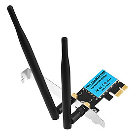 1200Mbps Fast High Speed Wireless PCI-E Card Dual Band 2.4G 5Ghz WiFi Adapter