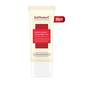 Kem Chống Nắng Cell Fusion C Derma Relief Suncreen 100 SPF 50+ PA++++ (Dung Tích: 35ml)