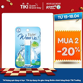 Son dưỡng không màu LipIce Water Lip mùi Chanh thảo mộc 4.3g