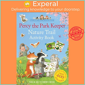 Sách - Percy the Park Keeper Nature Trail Activity Book by Nick Butterworth (UK edition, paperback)