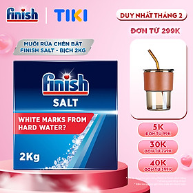 Muối Rửa Chén Bát Finish Salt - Bịch 2kg