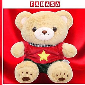 Gấu Bông Yêu Nước Áo Quốc Kỳ - 20 cm - ZooZoo 2016025