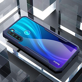 Ốp lưng chống sốc cho Xiaomi Redmi Note 8 mặt lưng trong viền nhựa TPU dẻo màu XUNDD