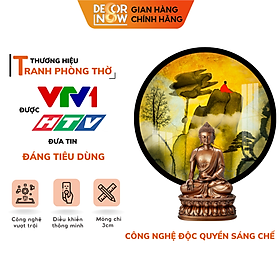 Mua Đèn Hào Quang Phật In Tranh Trúc Chỉ DECORNOW 30 40 cm  Trang Trí Ban Thờ  Hào Quang Trúc Chỉ PHONG CẢNH DCN-TC36