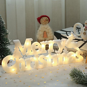 Trang trí Giáng sinh vui vẻ Đèn LED Đèn LED Giáng sinh Vòng hoa thư Vòng hoa Giáng sinh Vòng hoa Giáng sinh