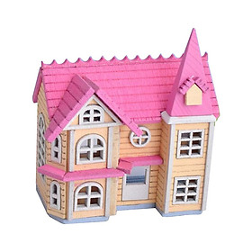 1:12 Dollhouse Miniature DIY Doll House Kits Attic