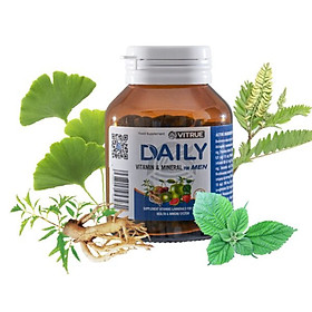 VITRUE Daily Vitamin & Khoáng chất dành cho nam