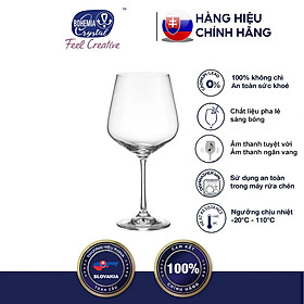 Mua Ly pha lê uống vang 570 ml Bohemia Tiệp Khắc