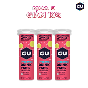 Viên sủi điện giải GU Hydration Drink Tabs - 12v / ống