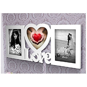 KHUNG ẢNH LOVE 3 Ô IG303