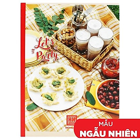 Vở Let's Party - 4 Ly Ngang 200 Trang ĐL 58g/m2 - Hồng Hà 0755 (Mẫu Màu Giao Ngẫu Nhiên)