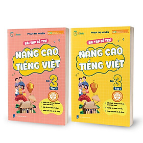 Hình ảnh Sách - Bài tập bổ trợ nâng cao Toán - Tiếng Việt - Tiếng Anh lớp 3 - Theo Chương Trình Sách Giáo Khoa