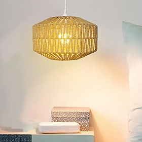 Woven Rope Lampshade Lamp Shade Decors Reading Light Chandelier Covers Shades Floor Lamp Table Lamp Restaurant Lantern Pendant Lamp Shades