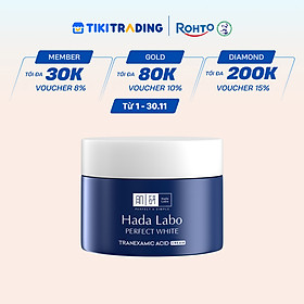 Kem dưỡng trắng Hada Labo Perfect White Tranexamic Acid Cream 50g