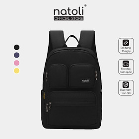 Balo unisex Dynamic Backpack chính hãng NATOLI nhiều ngăn kháng nước siêu nhẹ thời trang phong cách cao cấp