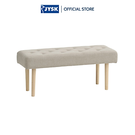 Mua Ghế băng | JYSK Hagebro | vải polyester | màu sồi/vàng cát | R100xS36xC43cm