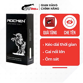 Bao cao su Rocmen Long Shock kéo dài thời gian - Hộp 12 cái | GUNSHOP VIỆT NAM