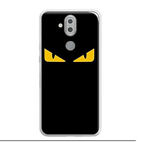Ốp điện thoại cho Nokia 8.1 ( Nokia X7 2018) - 0160 MONSTER02 - Silicon dẻo - Hàng Chính Hãng