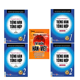 Nơi bán Combo bộ 4 cuốn Giáo trình tiếng Hàn tổng hợp dành cho người Việt Nam ( Bản Đen Trắng ) - Tặng Từ Điển Hàn - Việt PB - Giá Từ -1đ