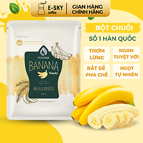 Bột Chuối POMONA Banana Powder Nguyên Liệu Pha Chế Cà Phê Sữa Chuối Đá xay