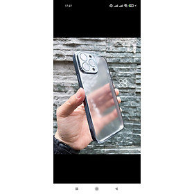 Ốp lưng Sulada đính đá cho camera dành cho iphone 13 promax - Hàng Chính Hãng