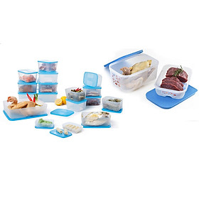 BỘ 18 HỘP TRỮ ĐÔNG - MÁT TUPPERWARE
