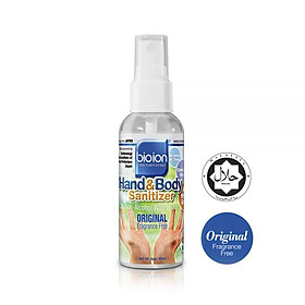 Nước rửa tay khô Bioion Hand&Body 60ML không cồn