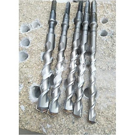 SENKA 1 Mũi khoan đá, mũi khoan bê tông, mũi khoan đục giếng chuôi lục giác dài 280mm từ phi 14, 16, 18, 20, 22, 25 ly