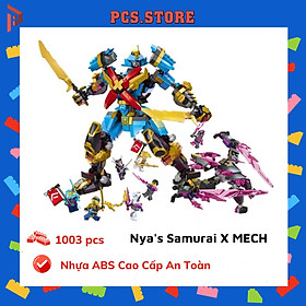 Đồ Chơi Lắp Ráp Ninja 71775 Nya's Samurai X MECH 1003 Chi Tiết - PCS STORE