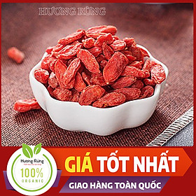 KỶ TỬ, CÂU KỶ TỬ 200g thượng hạng trái to đỏ tự nhiên, tăng cường thị lực, bồi bổ khí huyết