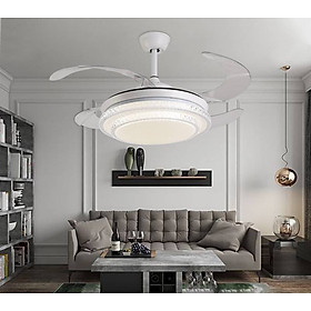 Mua Đèn quạt MONSKY HANTAN cánh xòe hiện đại  động cơ chạy êm  mát.