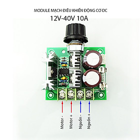Mua Module mạch điều chỉnh tốc độ động cơ điện 1 chiều CCMHC  điện áp DC 12V-40V/10A
