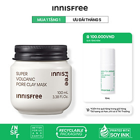 Hình ảnh Siêu mặt nạ chăm sóc lỗ chân lông Innisfree Super Volcanic Pore Clay Mask 100ml (New 2023)