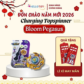 Đồ Chơi Con Quay CHARGING TOP SPINNER Bloom Pegasus - Hellotoy