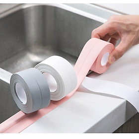 Mua Băng keo dán cạnh bếp âm tường  mép tường chống nấm mốc chống thấm nước trong bếp nhà vệ sinh 2.2cmx320cm