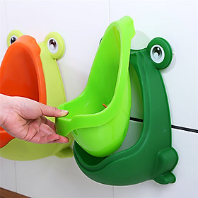 Bô Đi Tiểu Chú ếch Gắn Tường CHO BÉ Tiểu Tiện Đa Năng