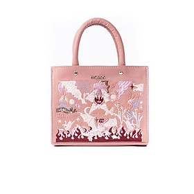 Túi xách da nữ đeo chéo The Book Bag Ngaos