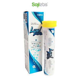 COMBO 3 HỘP TẶNG 1 HỘP Thực phẩm chức năng Viên uống hỗ trợ giảm cân Lipid Zero dạng viên sủi 20 viên/ hộp