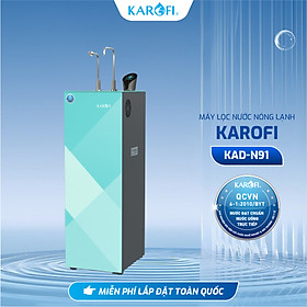 Mua Máy lọc nước Nóng Lạnh Karofi KAD-N91 - Lạnh Block  Công nghệ VoiceCall + Aiotec  Chỉnh 3 mức nhiệt - Lắp đặt toàn quốc - Hàng Chính Hãng