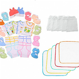 Set 47 khoản đồ gia dụng mang lại nhỏ bé sơ sinh kể từ 0 cho tới 6 mon tuổi( quần ngắn)