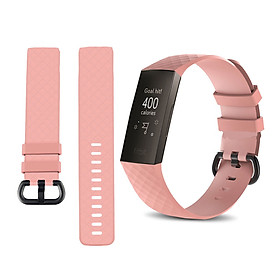 Dây Đeo Cổ Tay Silicone Fitbit Charge 3 Thể Thao