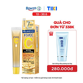 Tinh chất vitamin C dưỡng trắng, mờ thâm cao cấp Melano CC Premium Whitening Essence 20ml